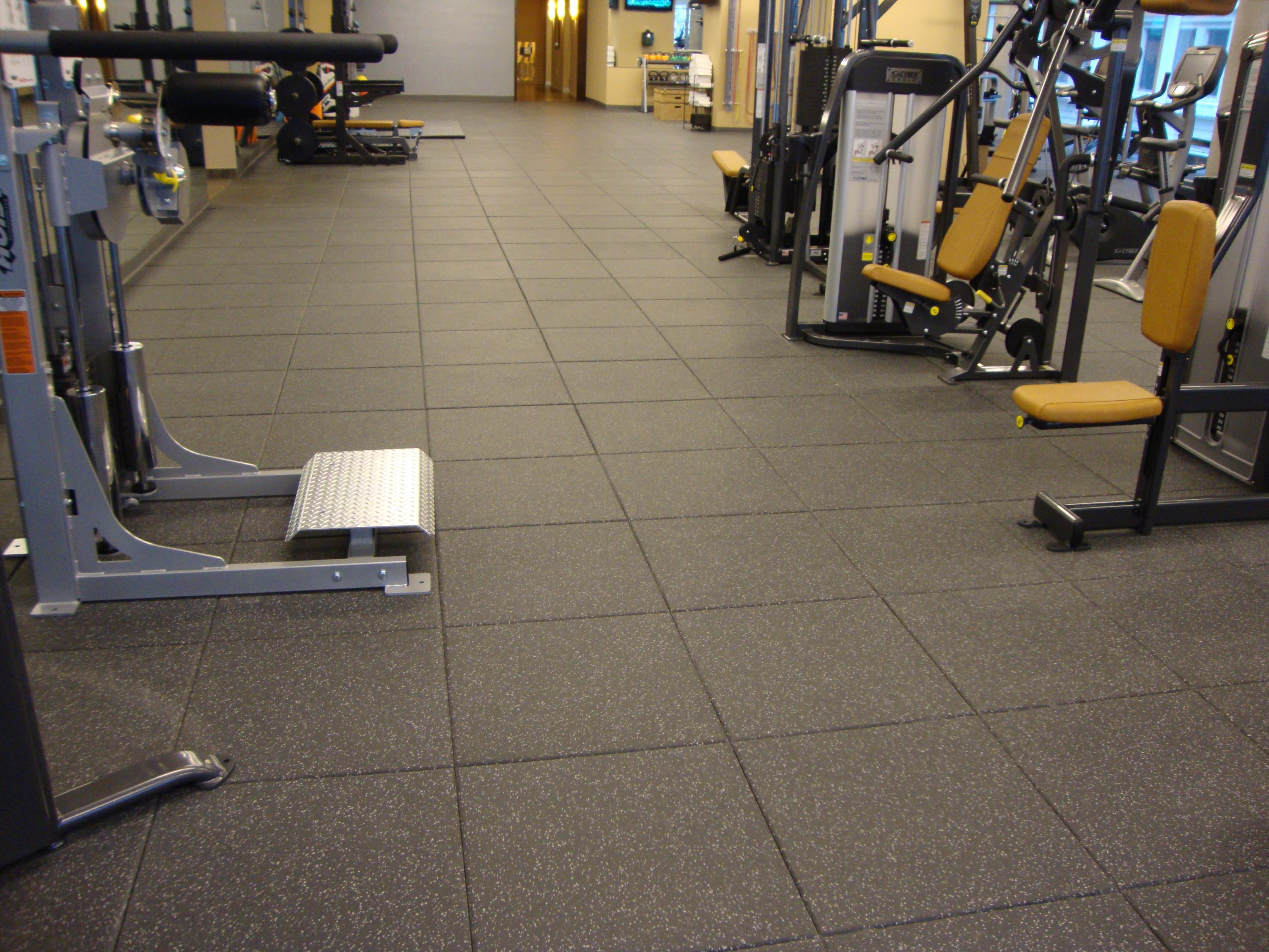 Physical Therapy Center using our self-interlocking rubber tiles