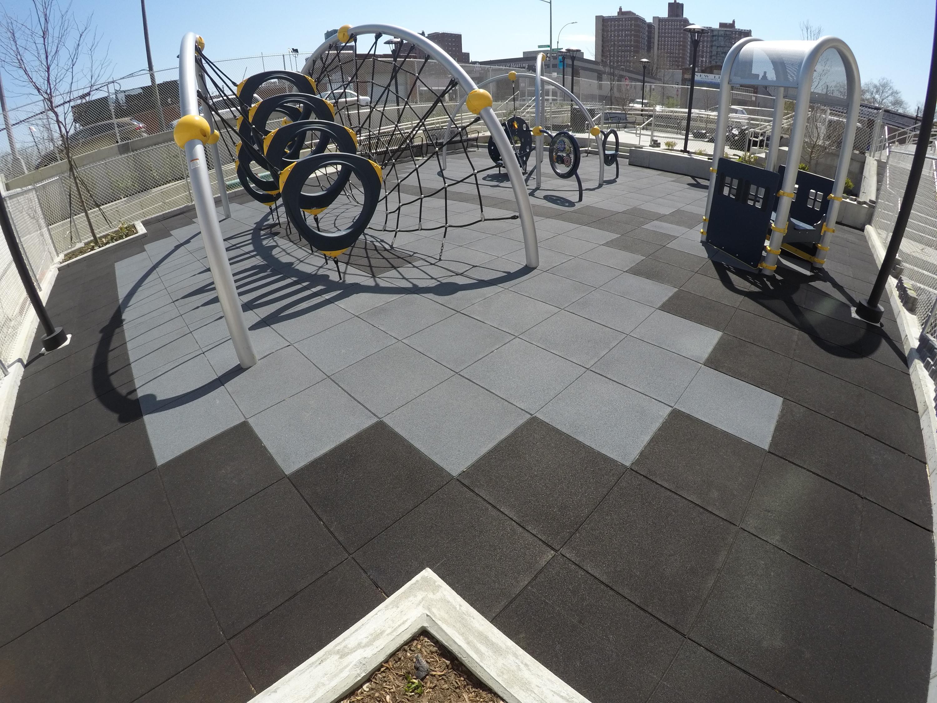 Unity Surfacing - 3" Soft-Land Series at Housing Complex Unity Surfacing - 3" Soft-Land Series at Housing Complex