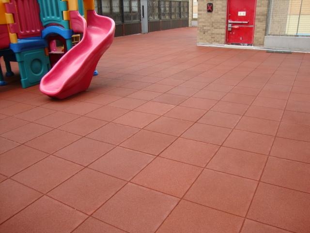 UNITY on Rooftop Playground using 2.5" thick Play-Land Series in Red UNITY on Rooftop Playground using 2.5" thick Play-Land Series in Red