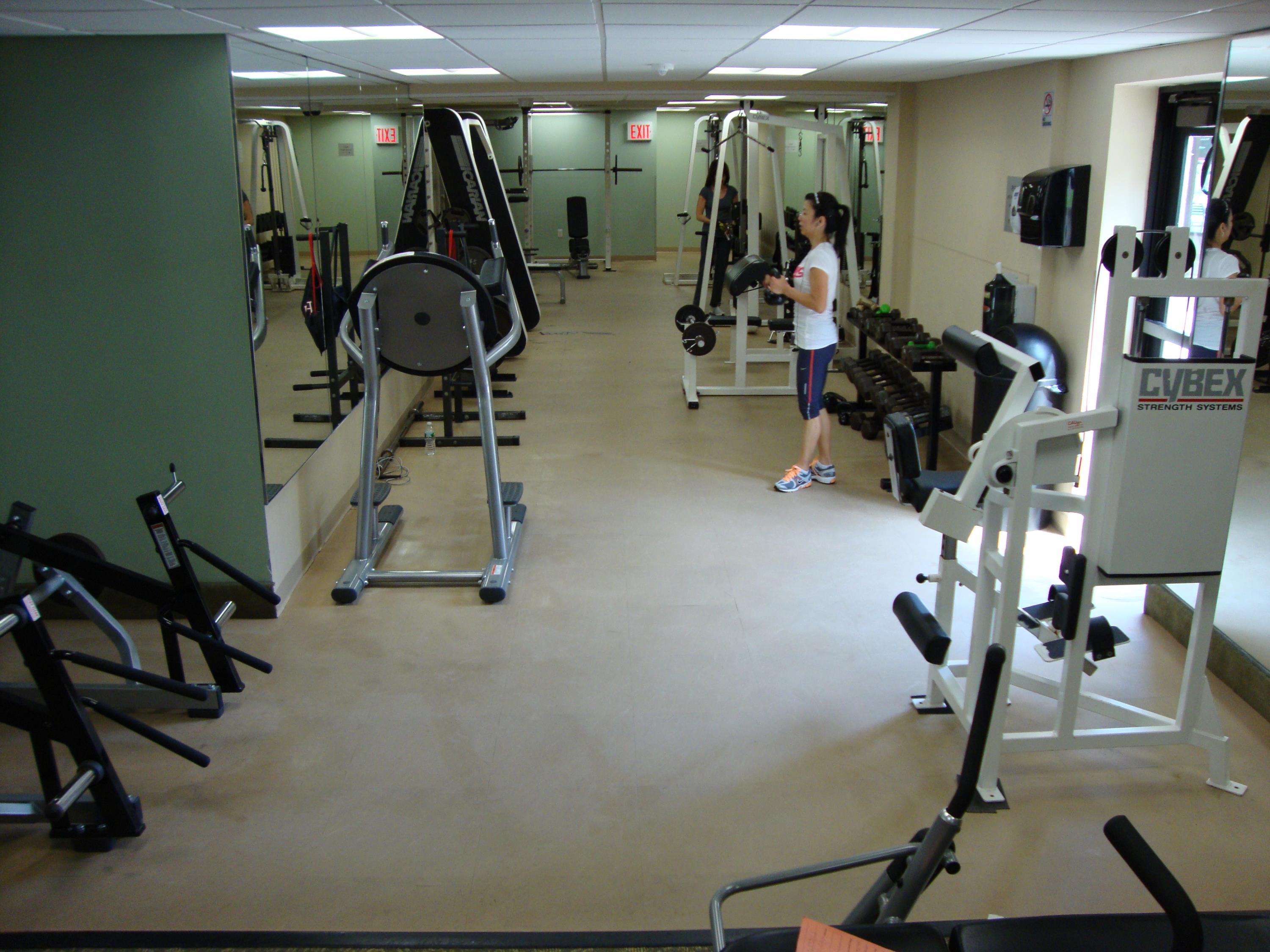 Indoor Fitness Flooring Using Std Black c