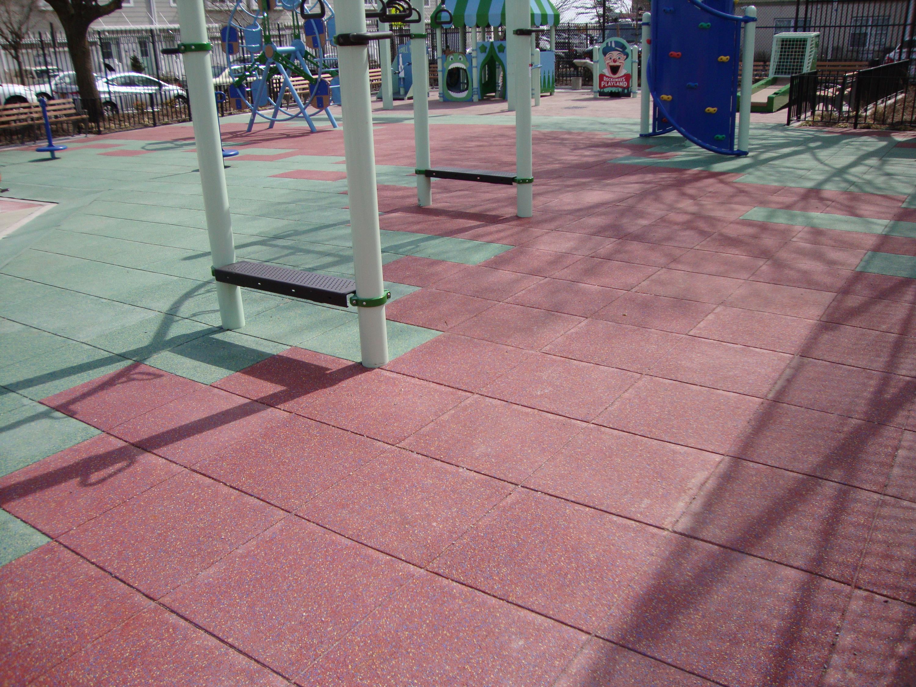City Park Playground w/Storm Water Mgt Issues f