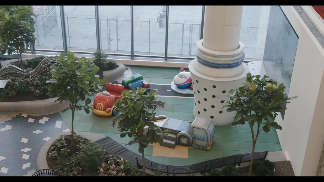 Indoor Acoustical Flooring Installed at NYC Airport t