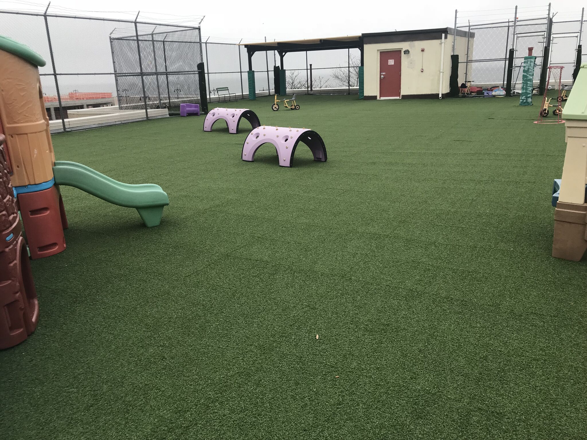 UNITY SURFACING at PAL School Rooftop Playground Tiles g