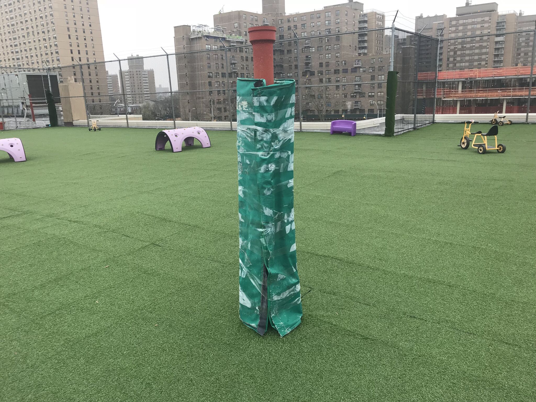 UNITY SURFACING at PAL School Rooftop Playground Tiles i