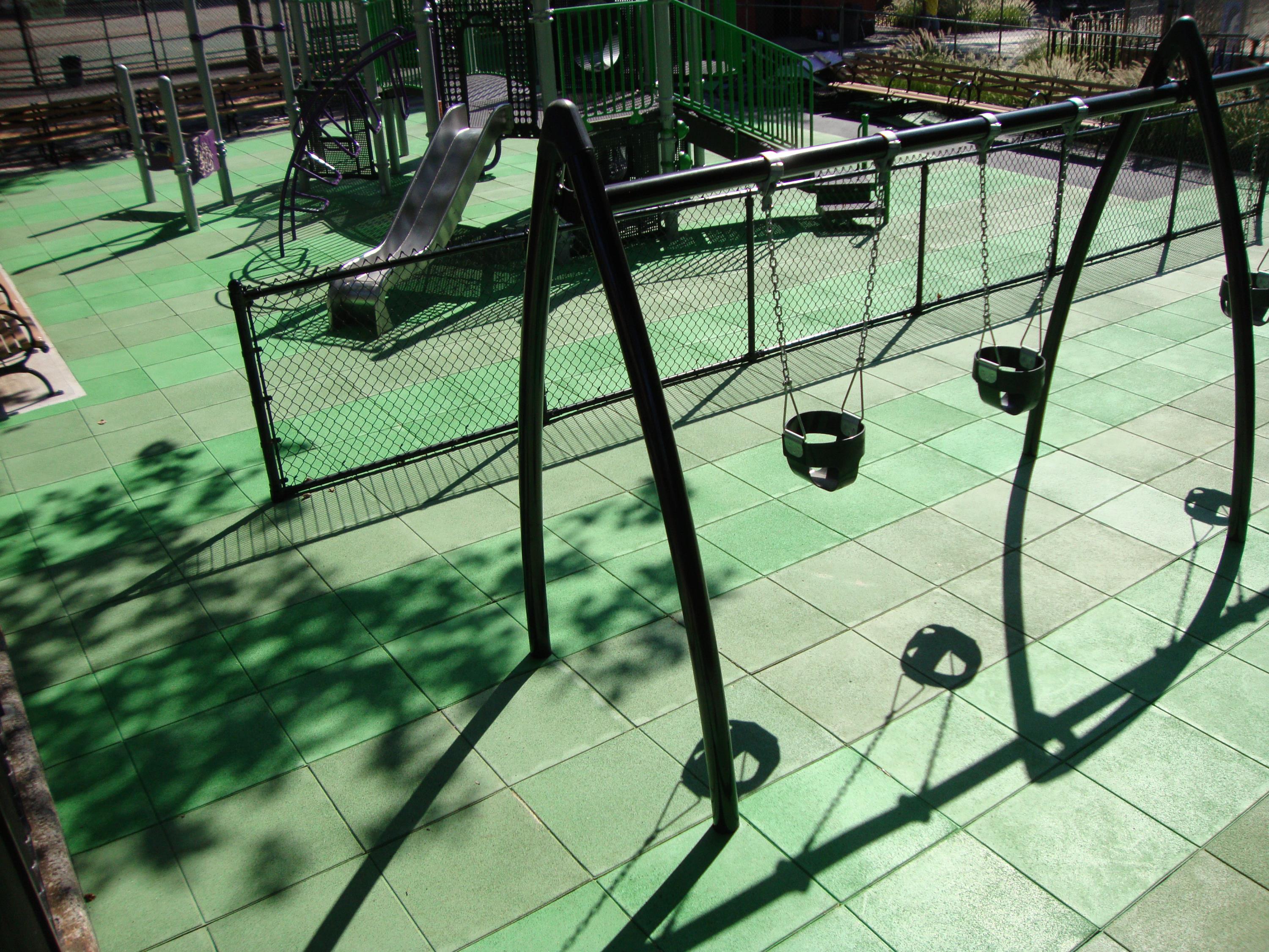 Park playground project using Unity's TPV Top Tiles