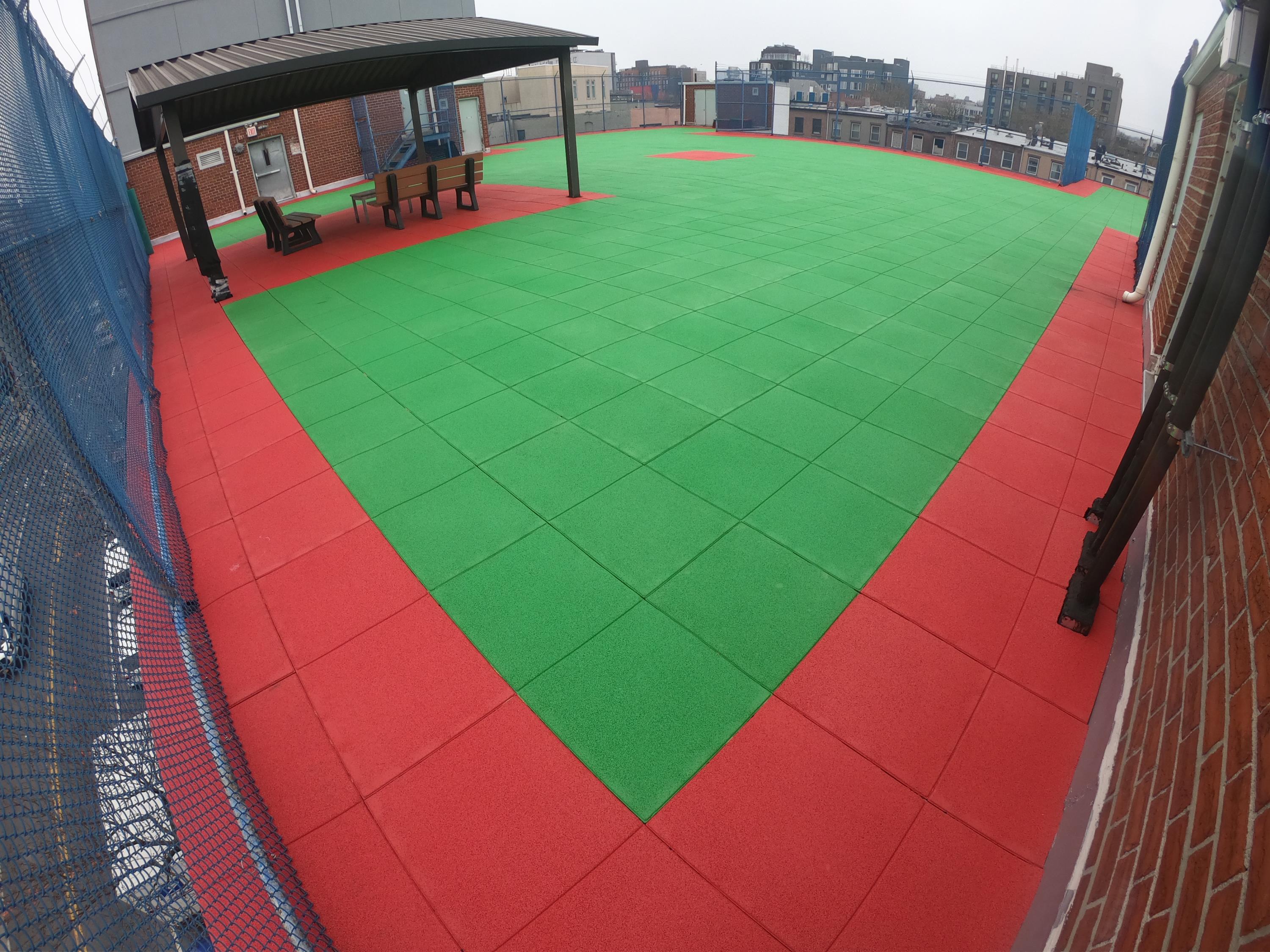 SCA Rooftop Playground Project Using Skin-Top Tiles