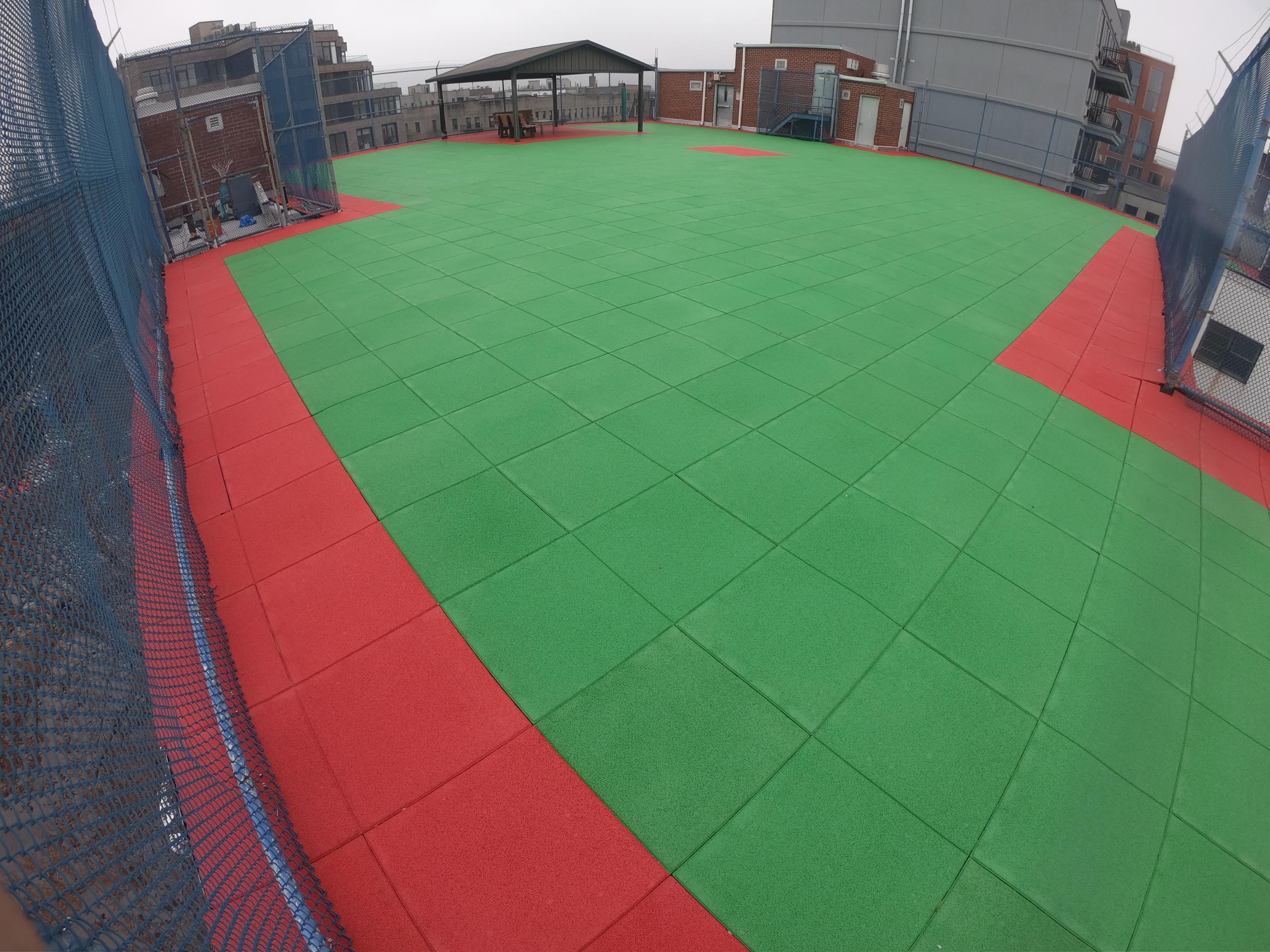 SCA Rooftop Playground Project Using Skin-Top Tiles