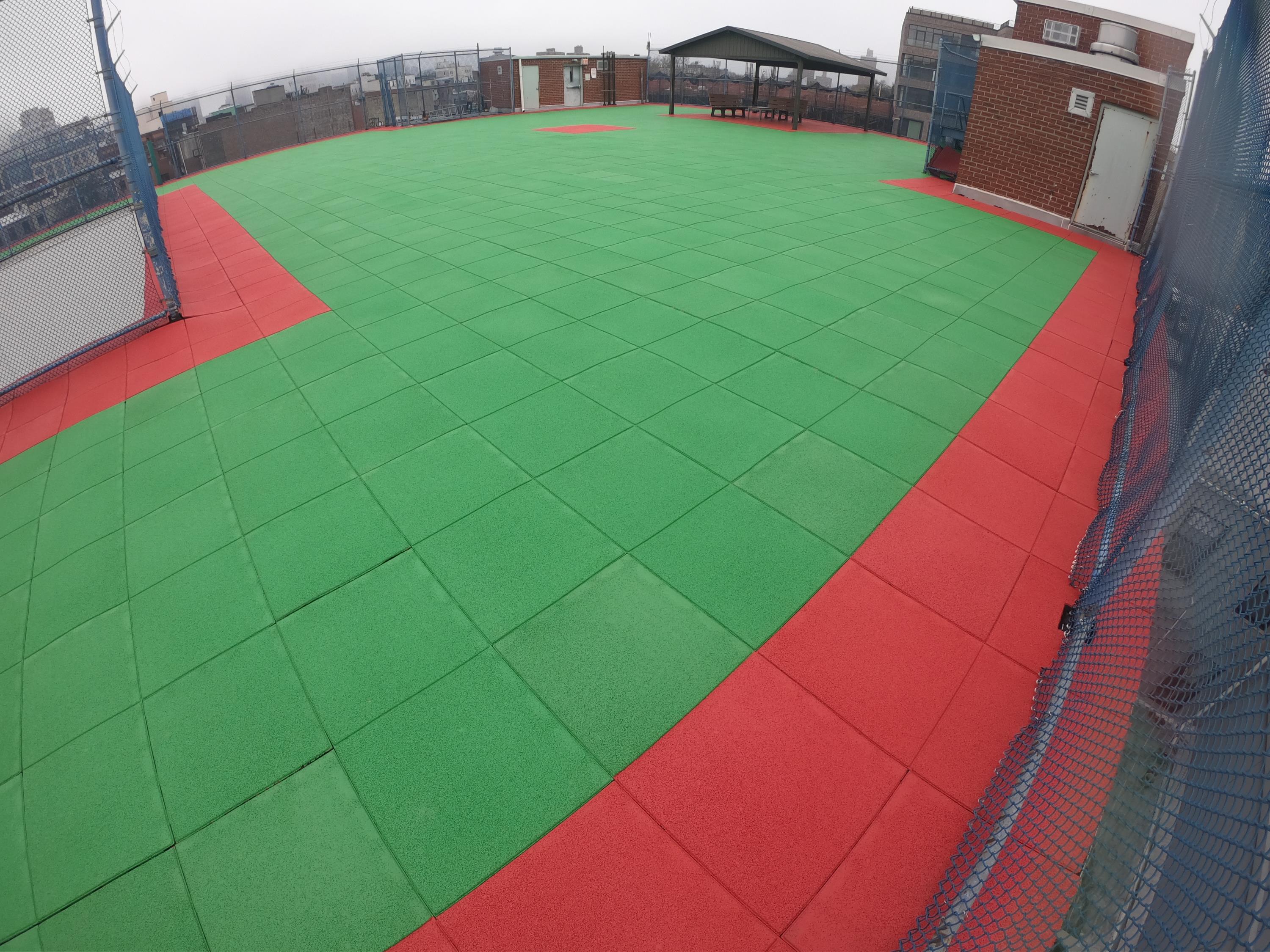 SCA Rooftop Playground Project Using Skin-Top Tiles