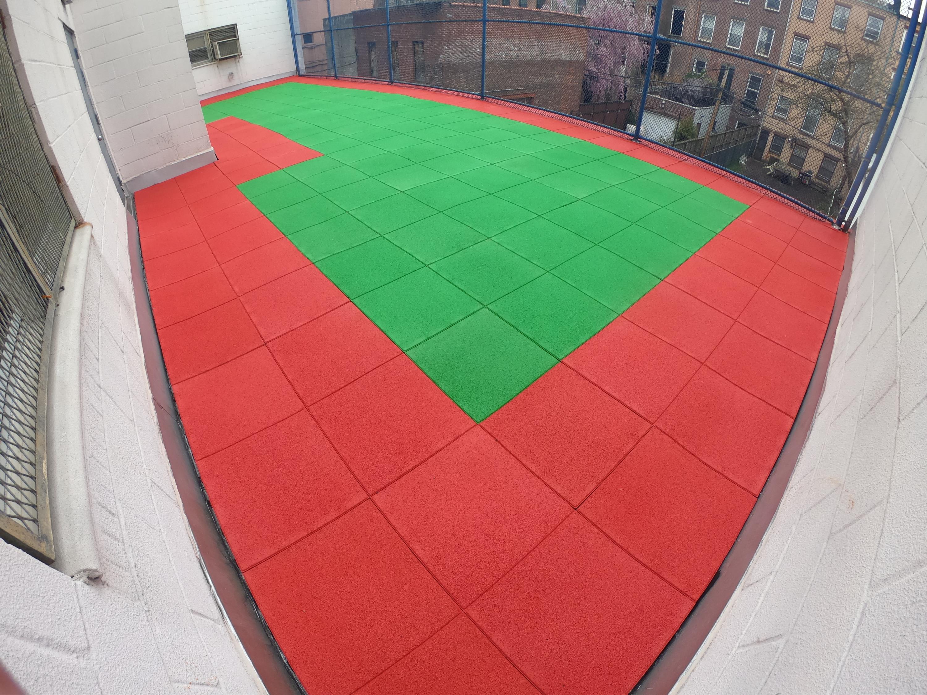 SCA Rooftop Playground Project Using Skin-Top Tiles