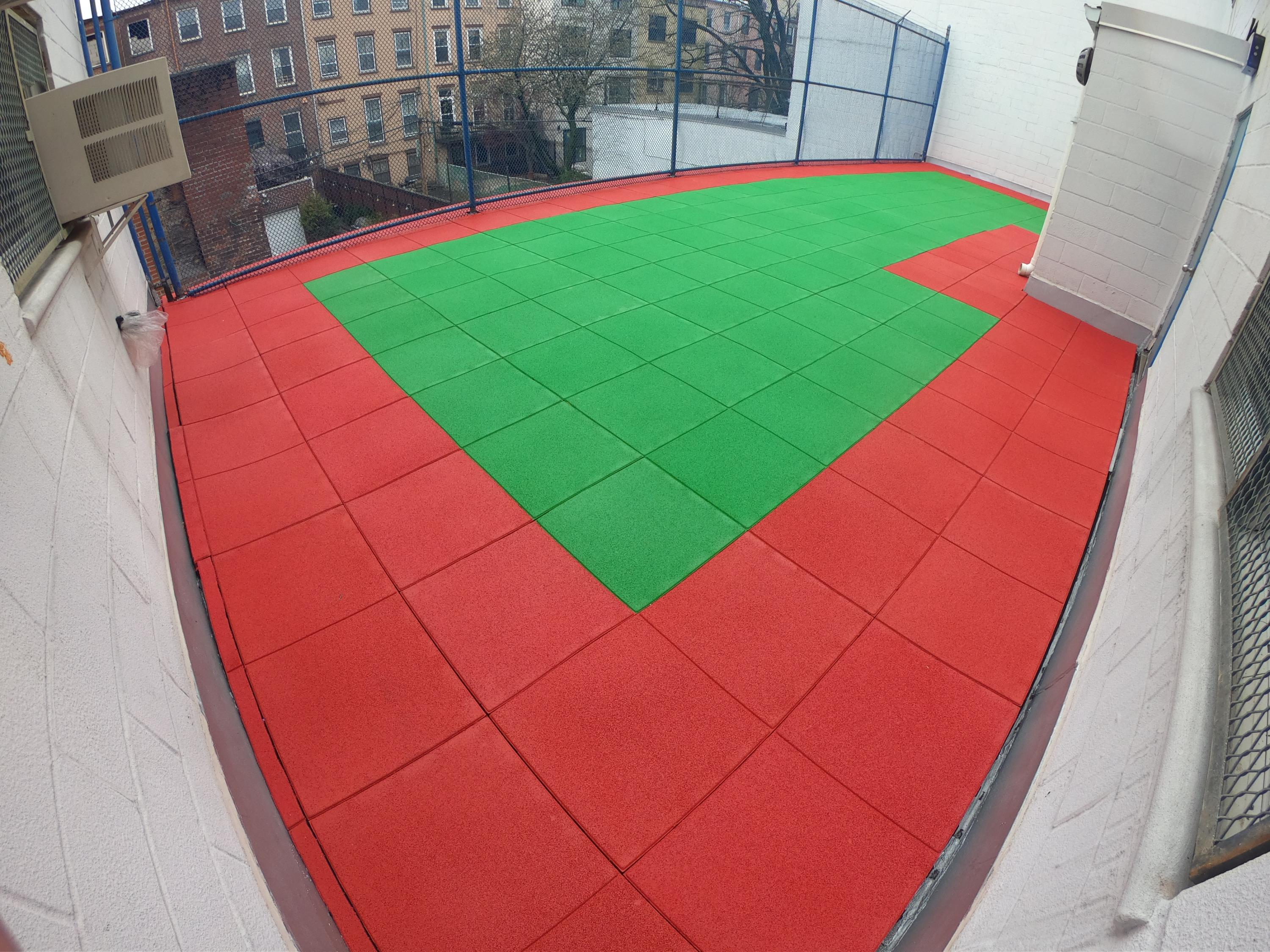 SCA Rooftop Playground Project Using Skin-Top Tiles