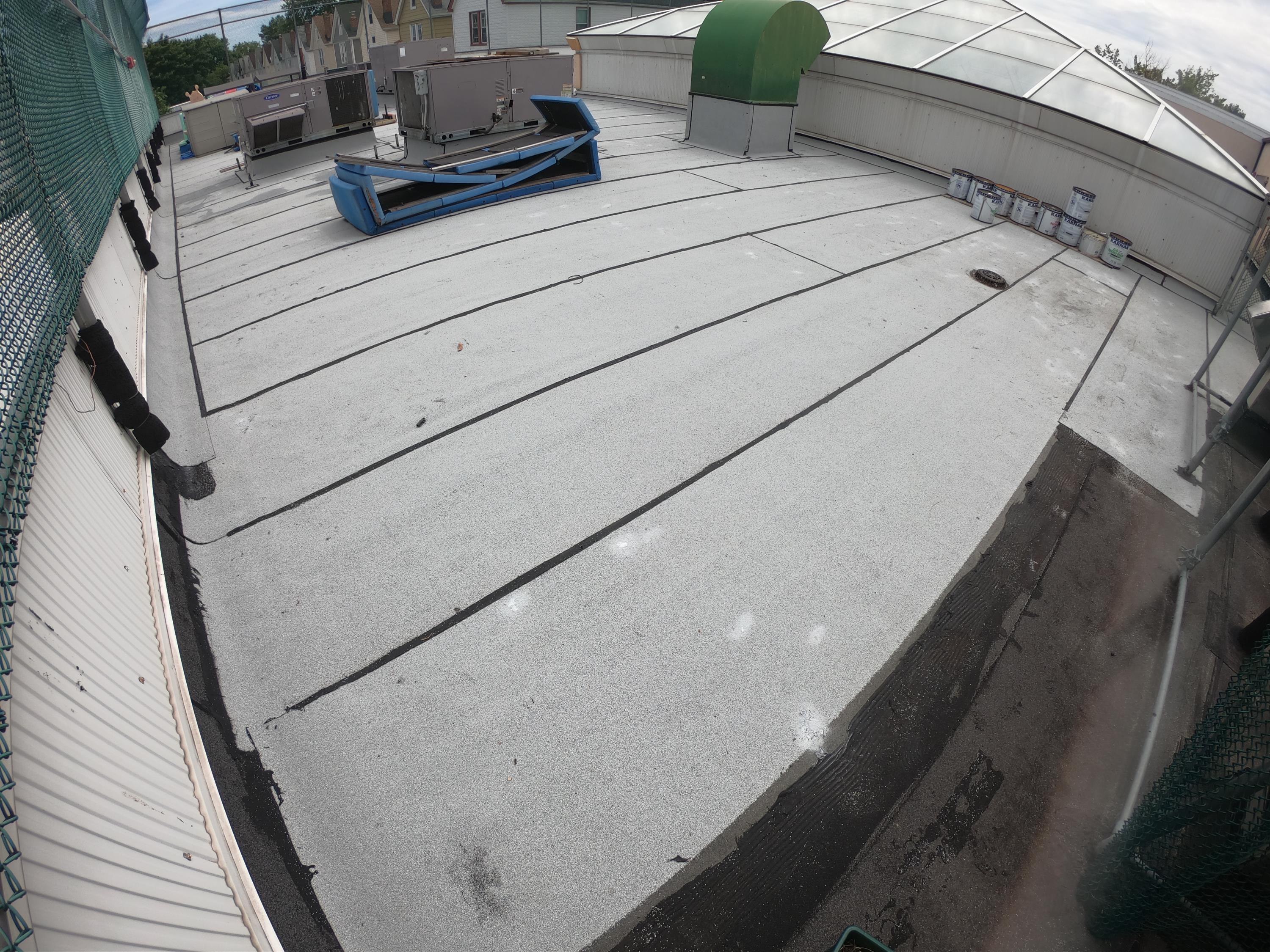 Rooftop Playground Project w/Wall Padding1