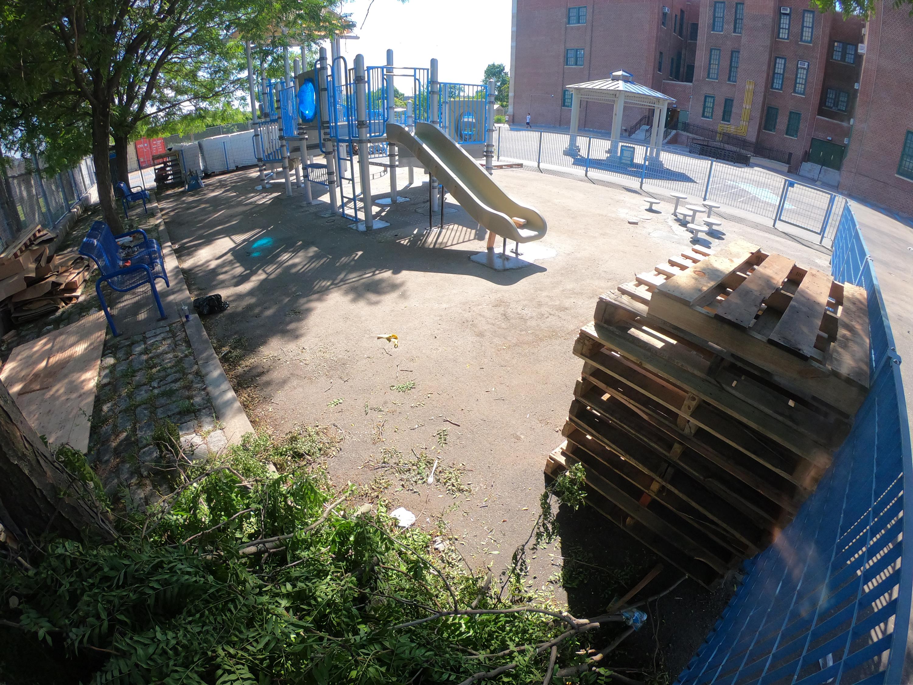  UNITY at Public School Playground with Unique Design - Before 4