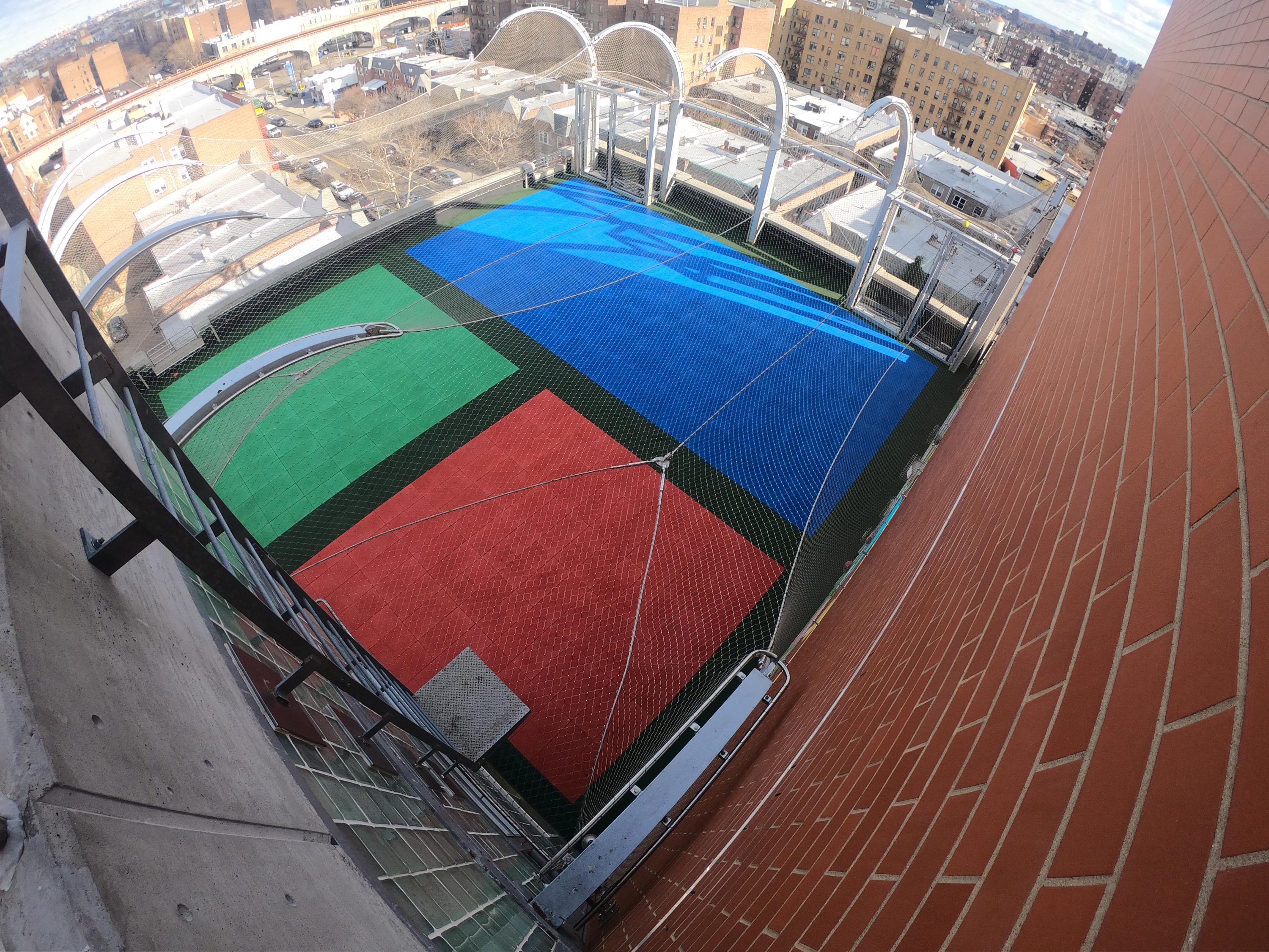 Indoor Fitness Facility at Apartment Building