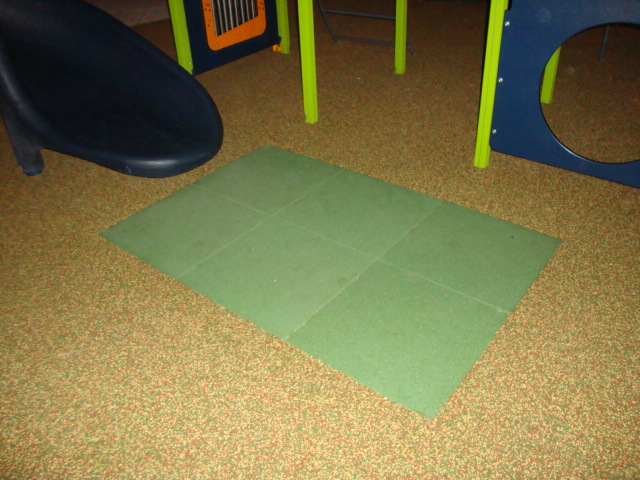 UNITY Surfacing - Park Playground Project Using Our Rubber Tiles In The Active Areas UNITY Surfacing Image of Park Playground using Rubber Tiles with PIP
