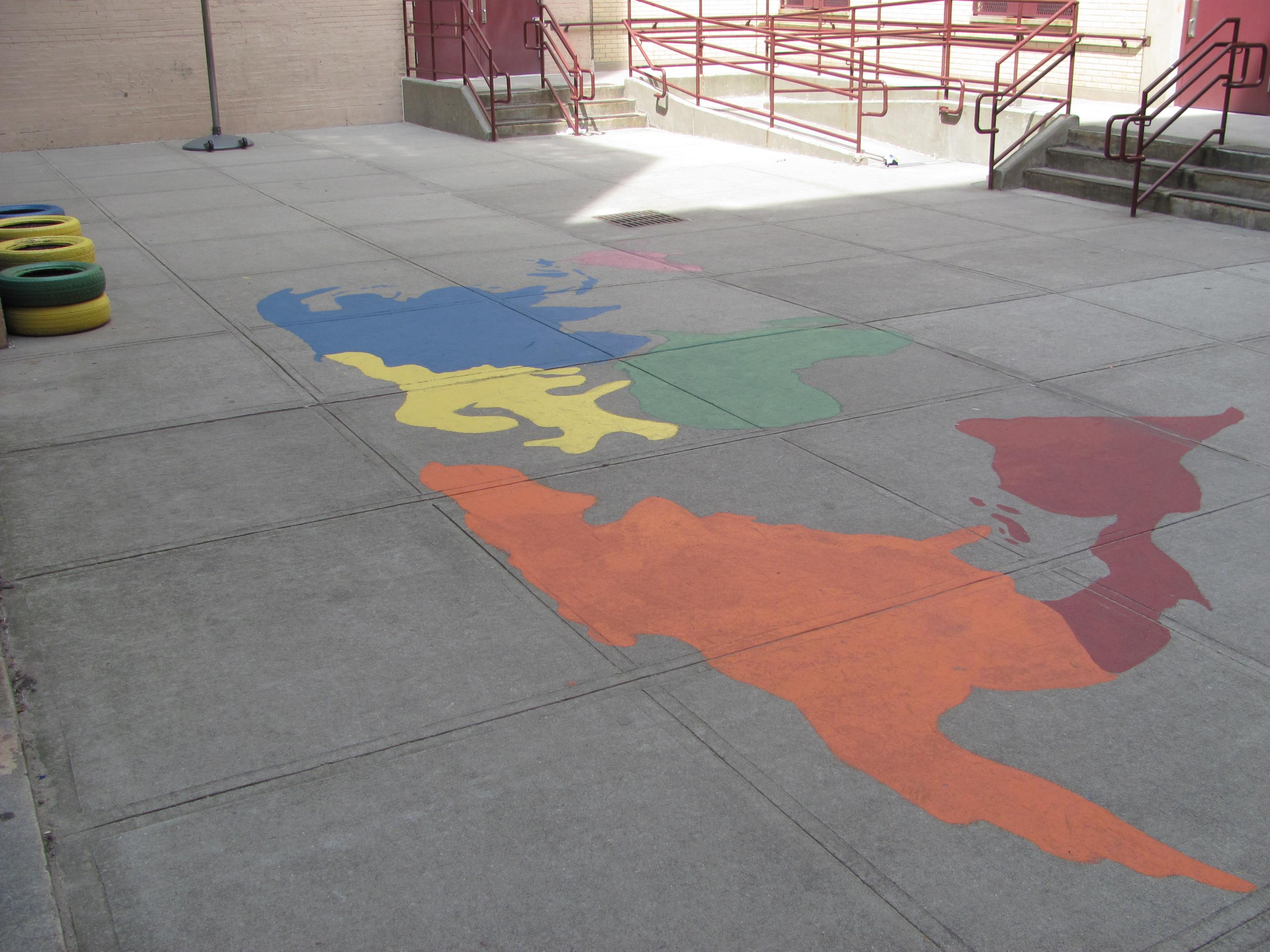 Public School Exterior Recreational Play Area For Kids