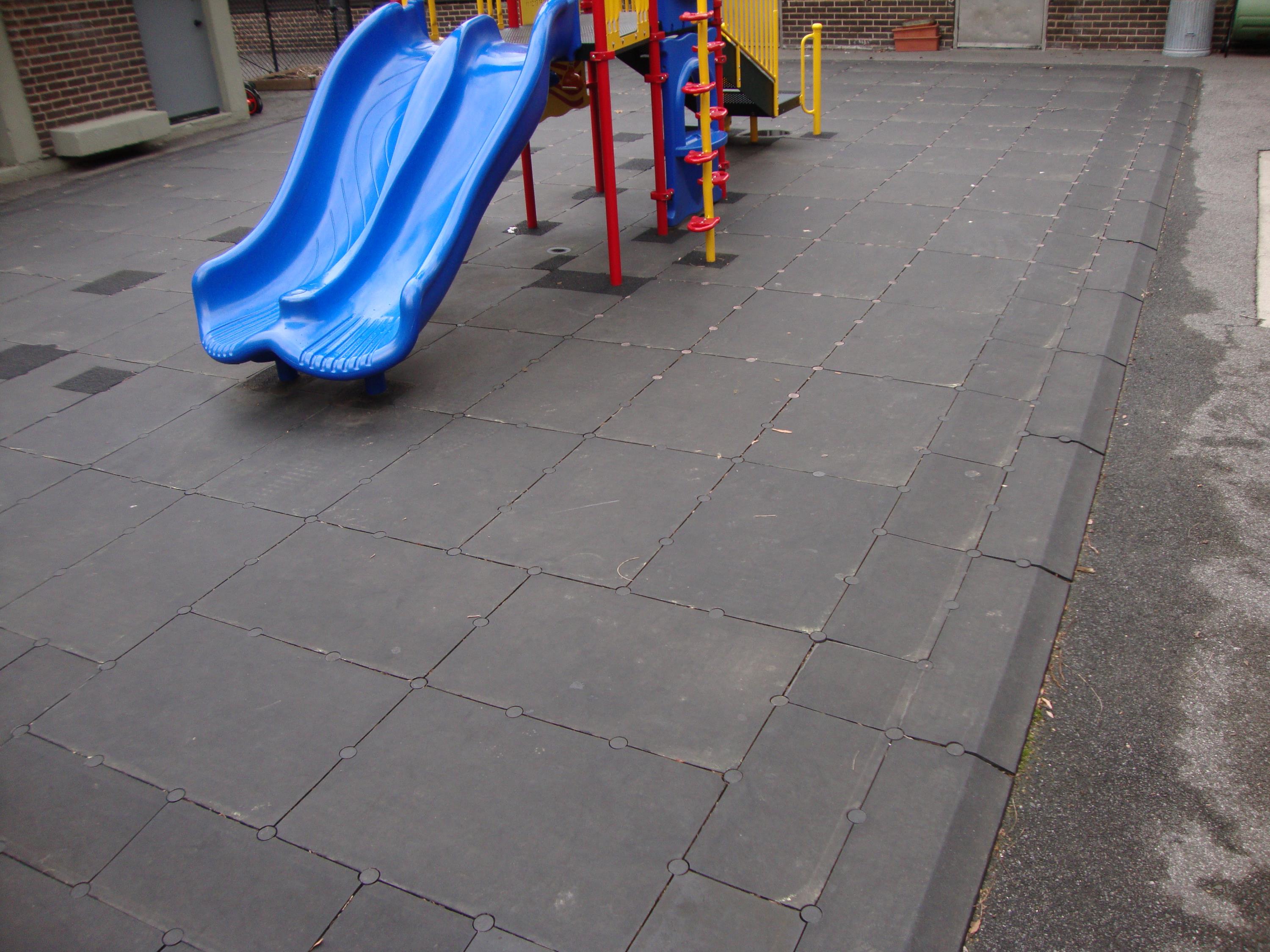 Tompkin Daycare Center Playground Area Using 2" Pave-Land Series A