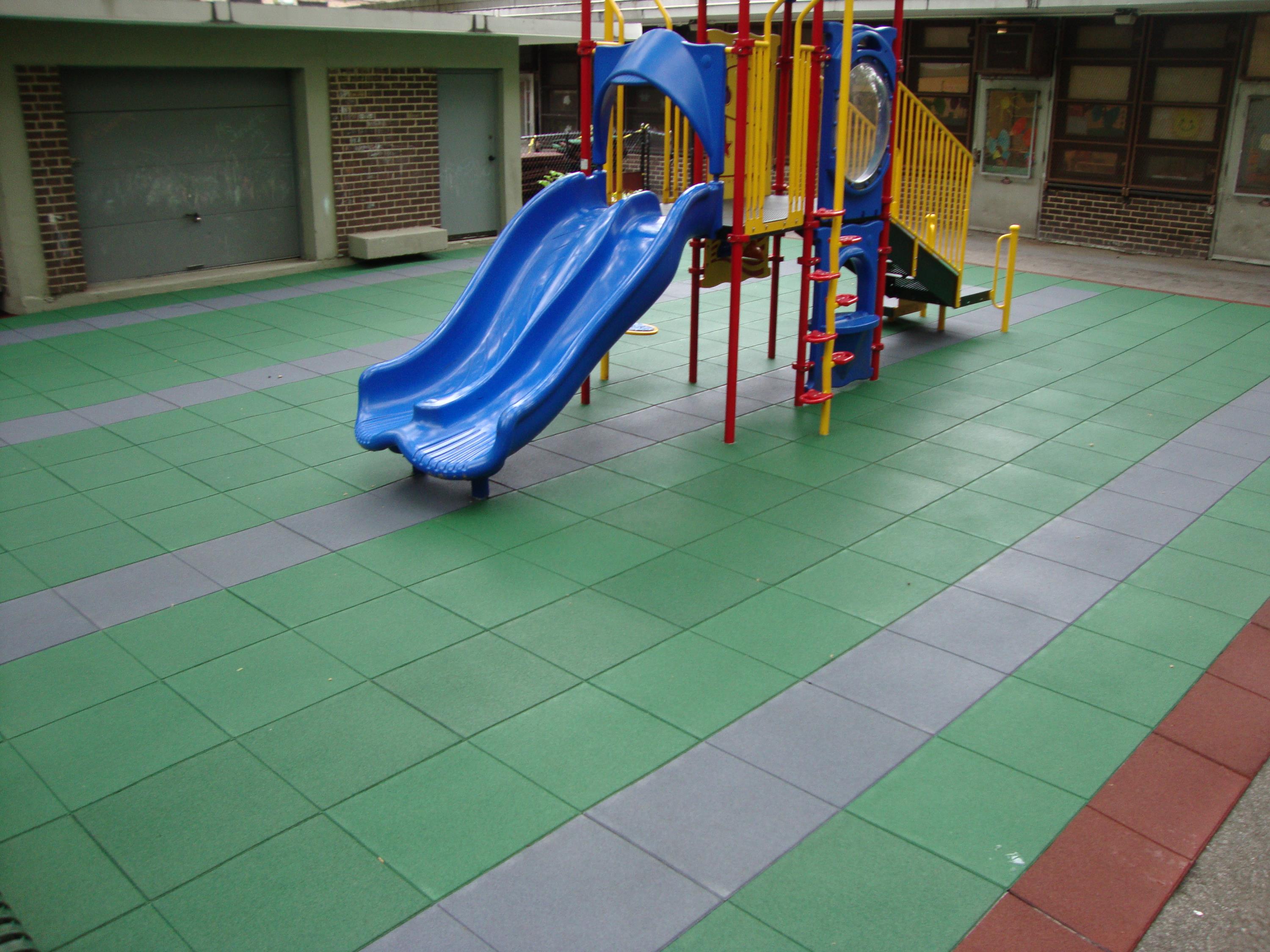 Tompkin Daycare Center Playground Project Using 2" thick Pave-Land Series