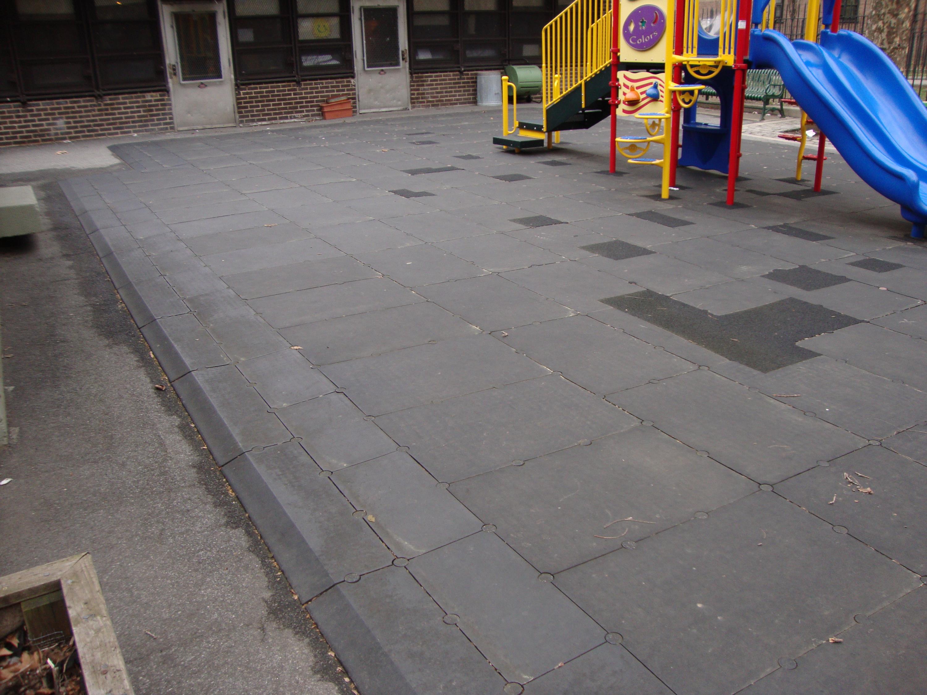 Tompkin Daycare Center Playground Area Using 2" Pave-Land Series c