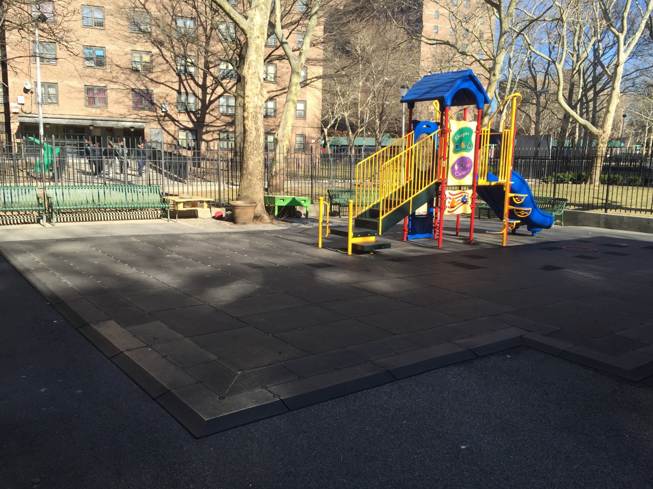 Tompkin Daycare Center Playground Area Using 2" Pave-Land Series e