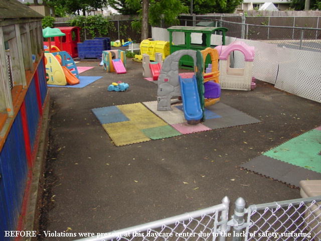 Daycare Center Using Pave-Land With Designs