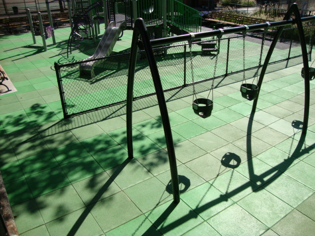 Playground Surfacing To Look Like Fresh Cut Grass