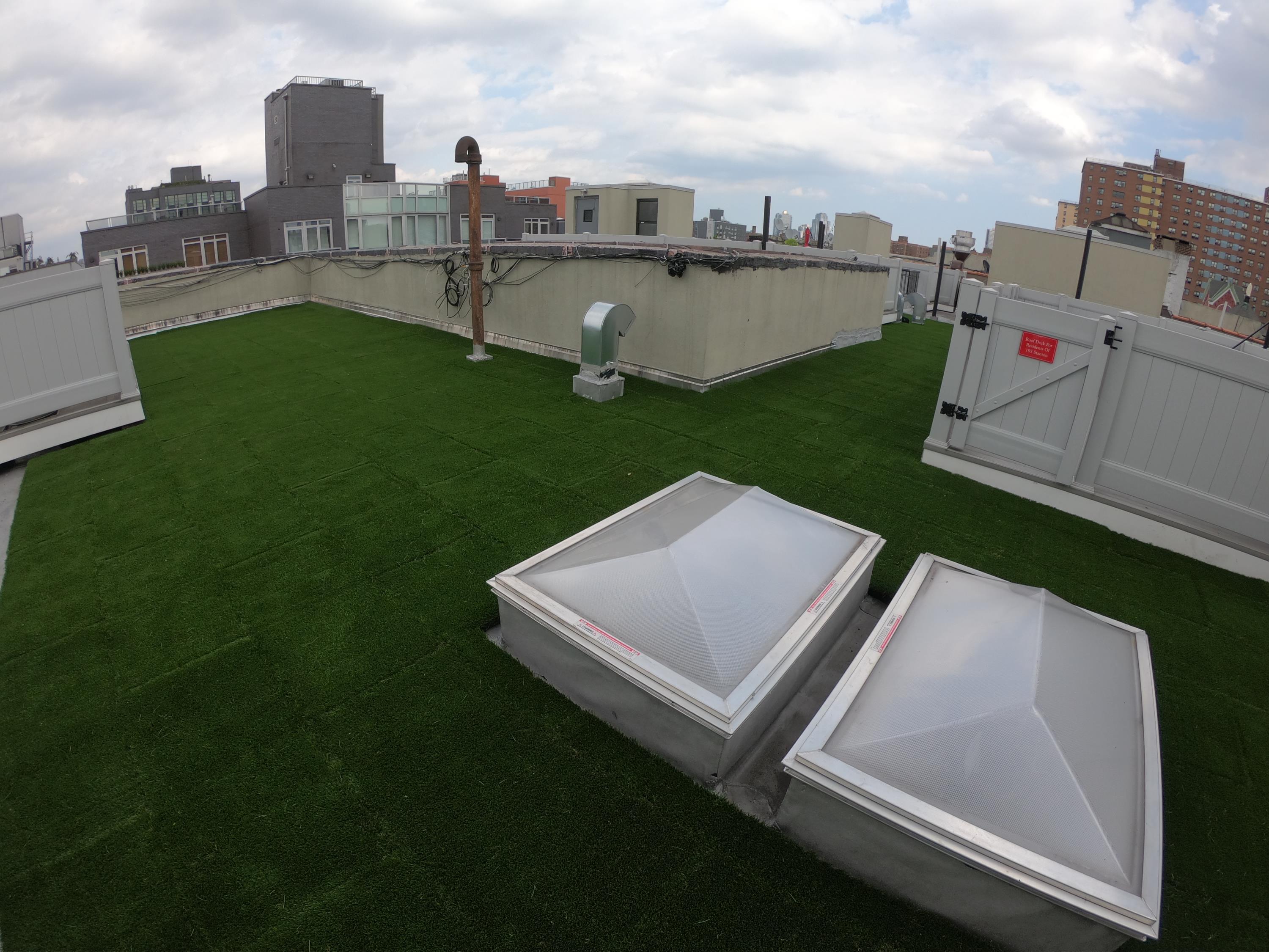 Artificial Turf Top Pavers for Rooftop Applications