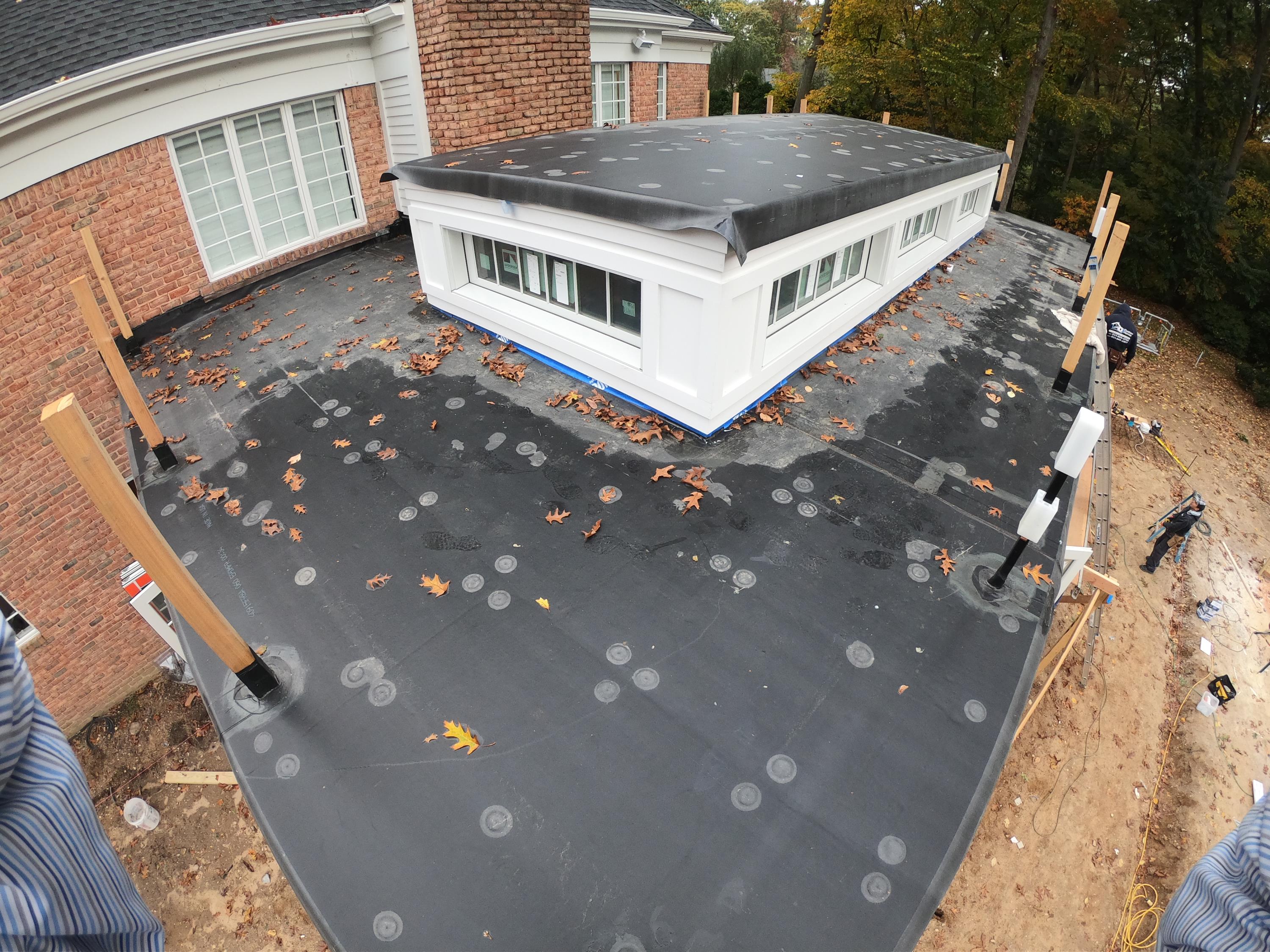 UNITY - Rooftop project BEFORE our Turf Tiles are being installed5