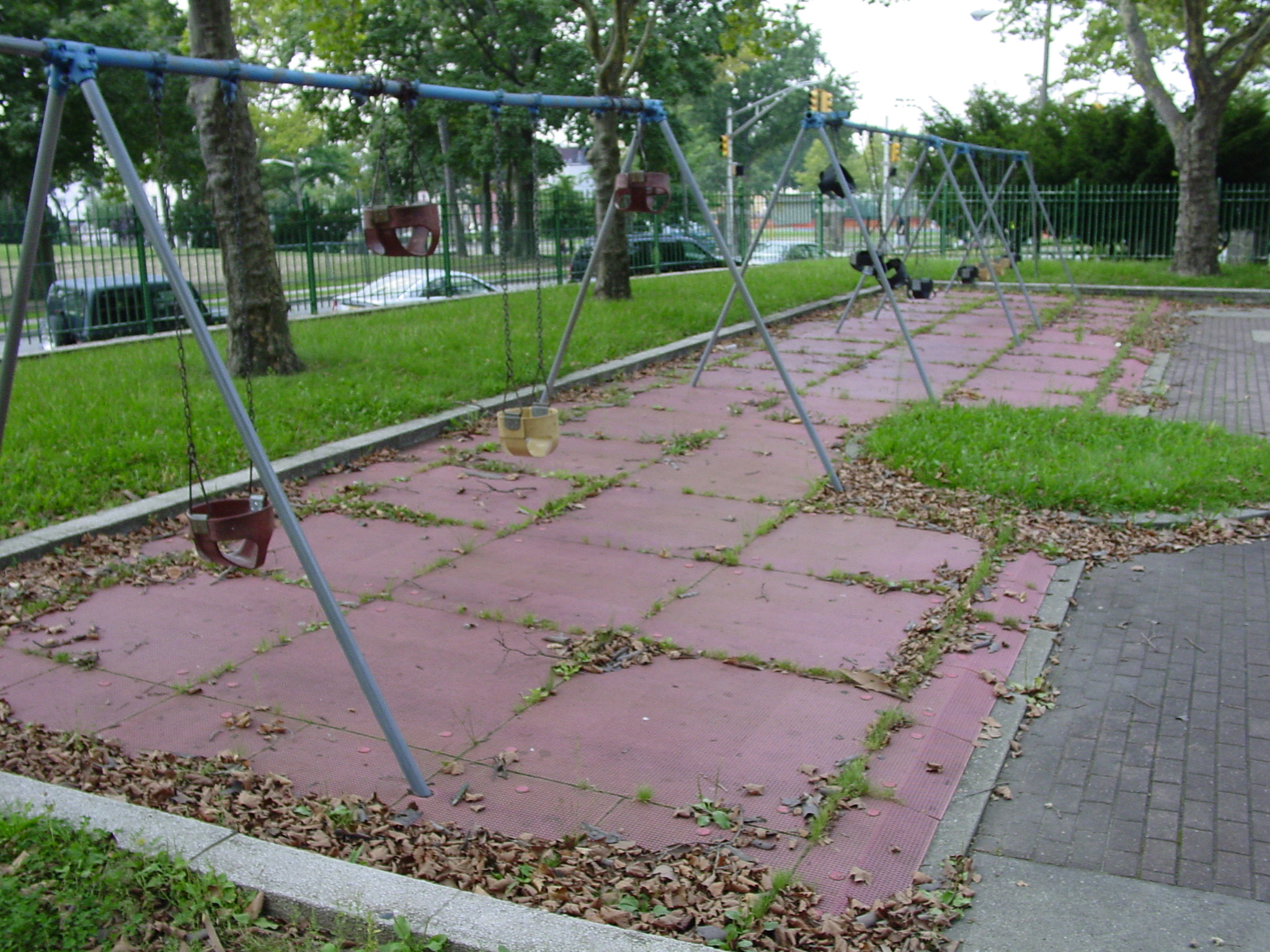 Large Public Park with Multiple Playgrounds Using Designs c