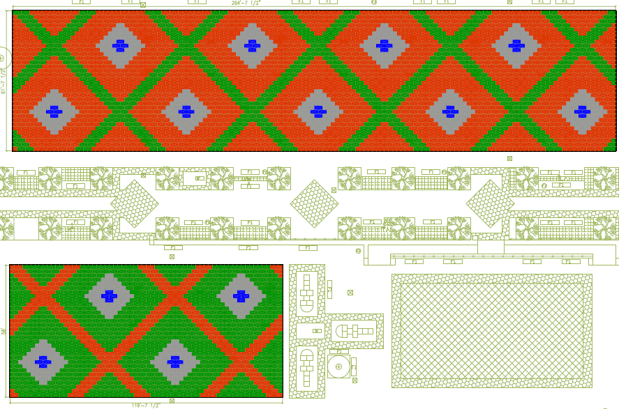 UNITY Surfacing - Diamond Design Idea for Park Playground