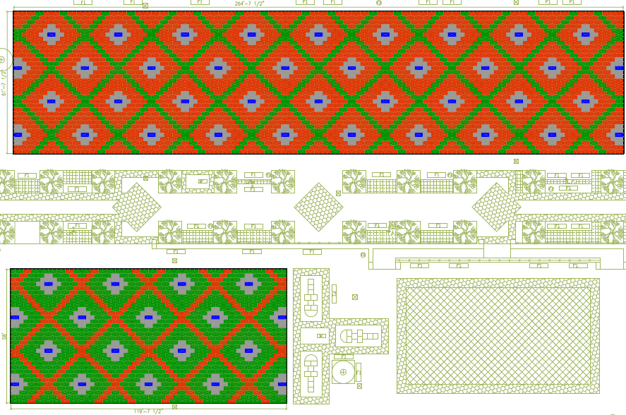 UNITY Surfacing - Smaller Diamond Design Idea for Park Playground