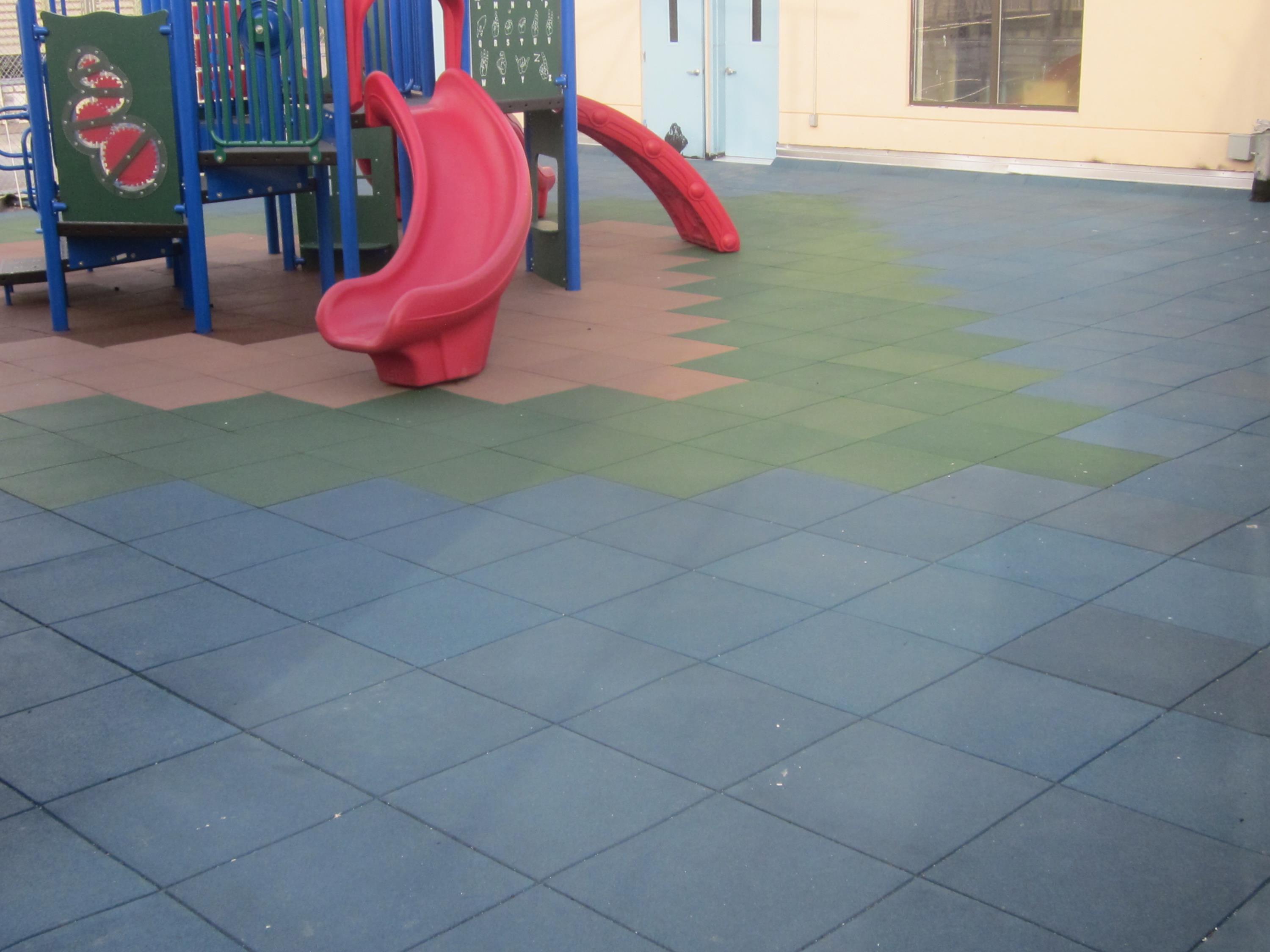 Rooftop Playground With Equipment for 2-5 f