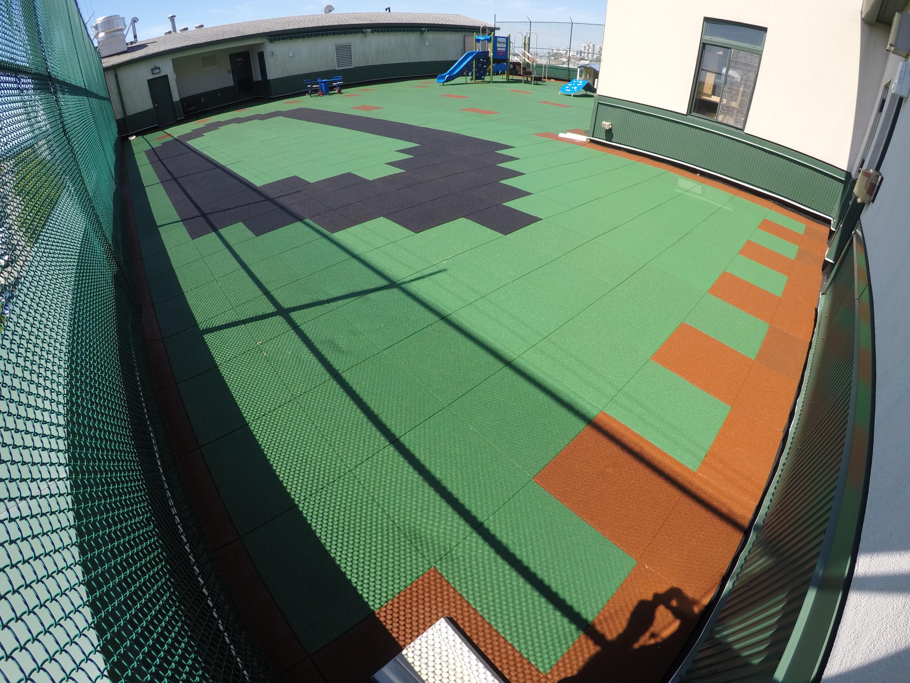 Recreational Rooftop Play Area for Kids f
