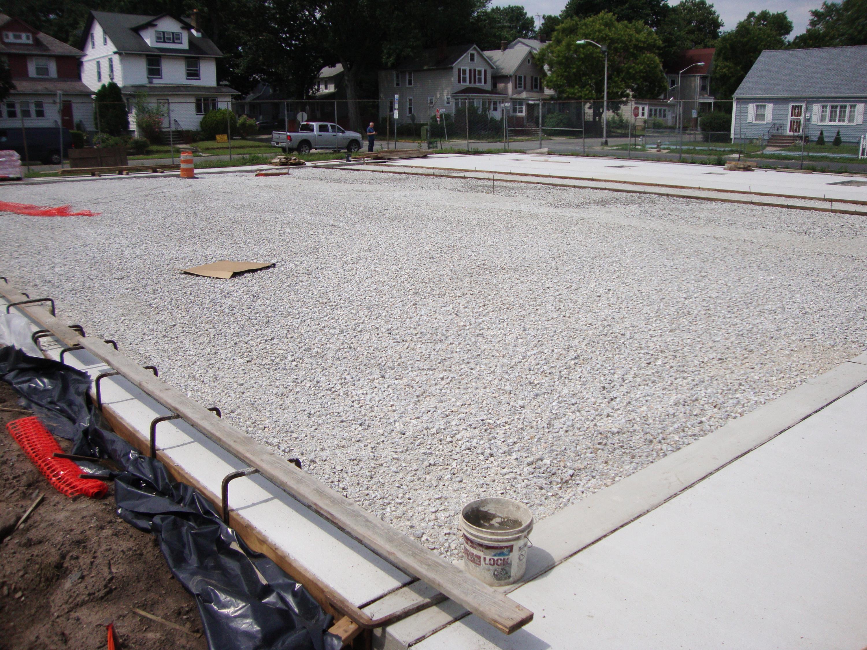 Unity on Muni Park Outdoor Fitness area using Pigmented Interlocking Tiles