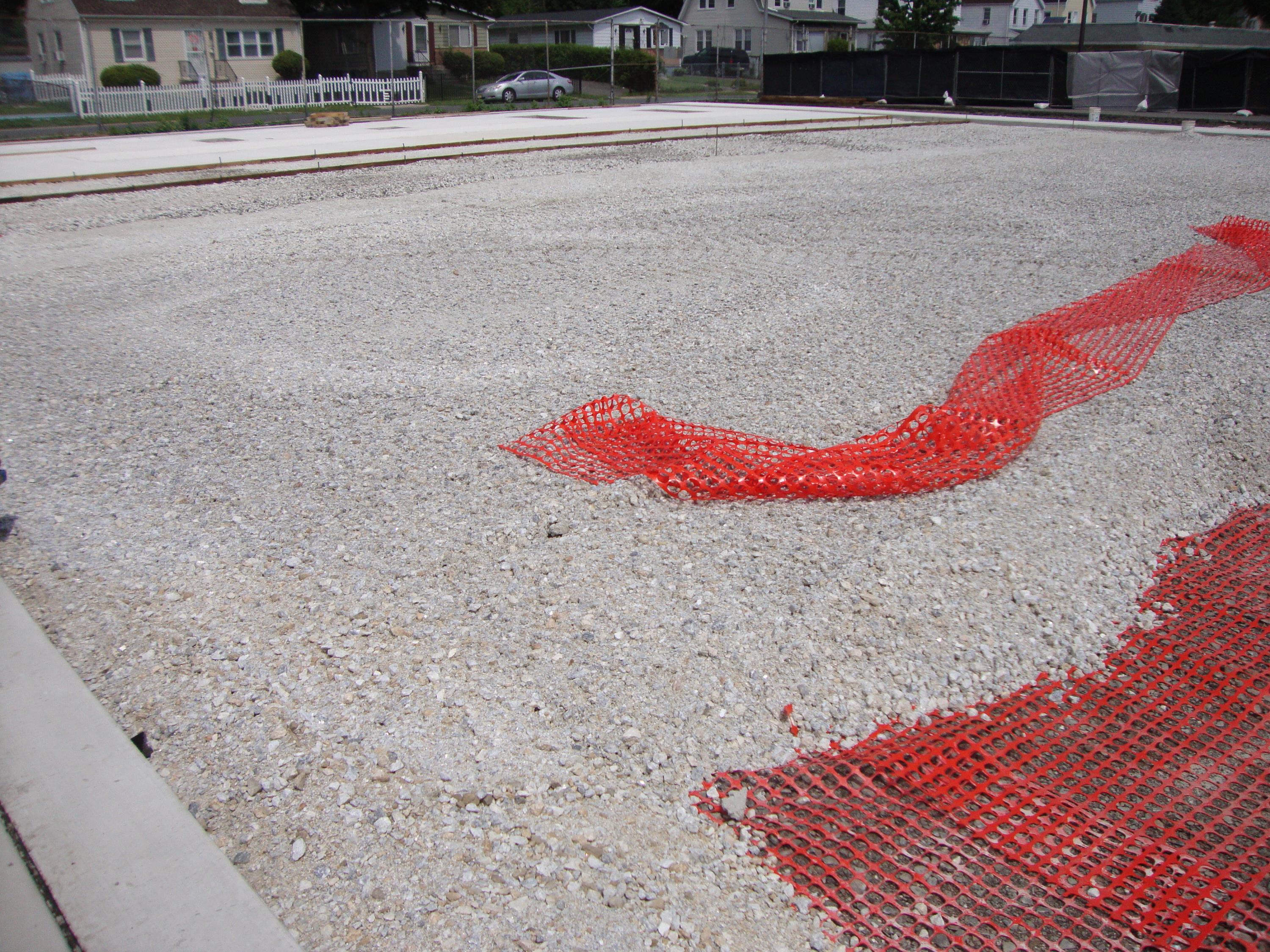Unity on Muni Park Outdoor Fitness area using Pigmented Interlocking Tiles C